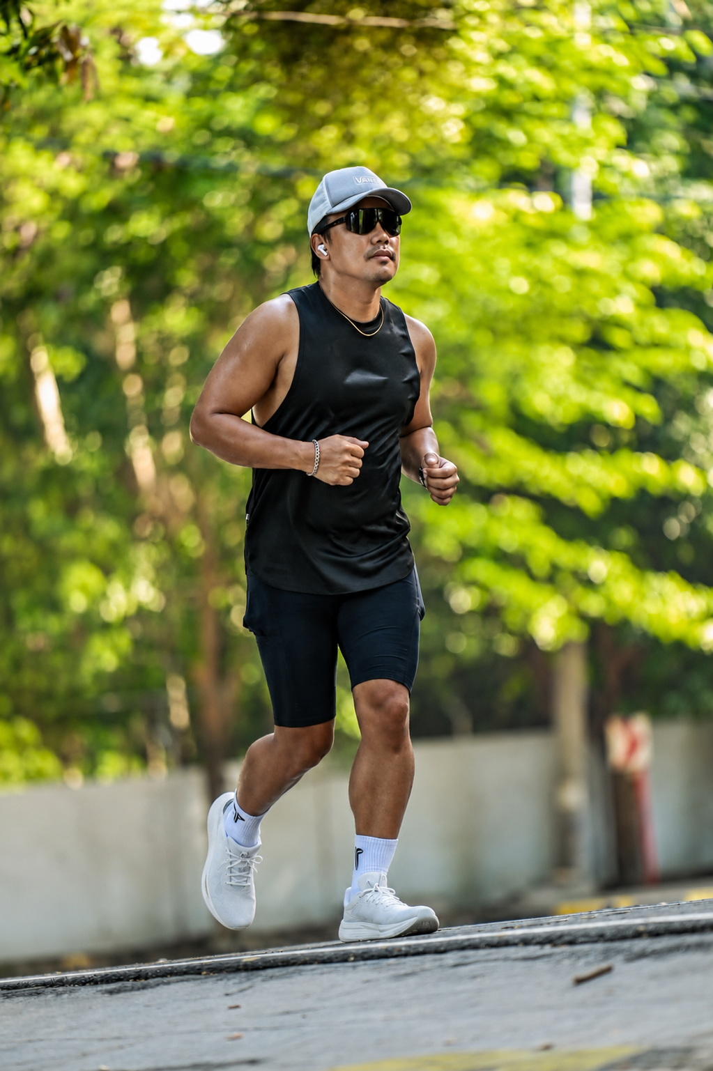 Run Your Race. Finish Strong. T-Shirt | Hebrews 12:1 Christian Lifestyle Tee | EDIFIED Clothing